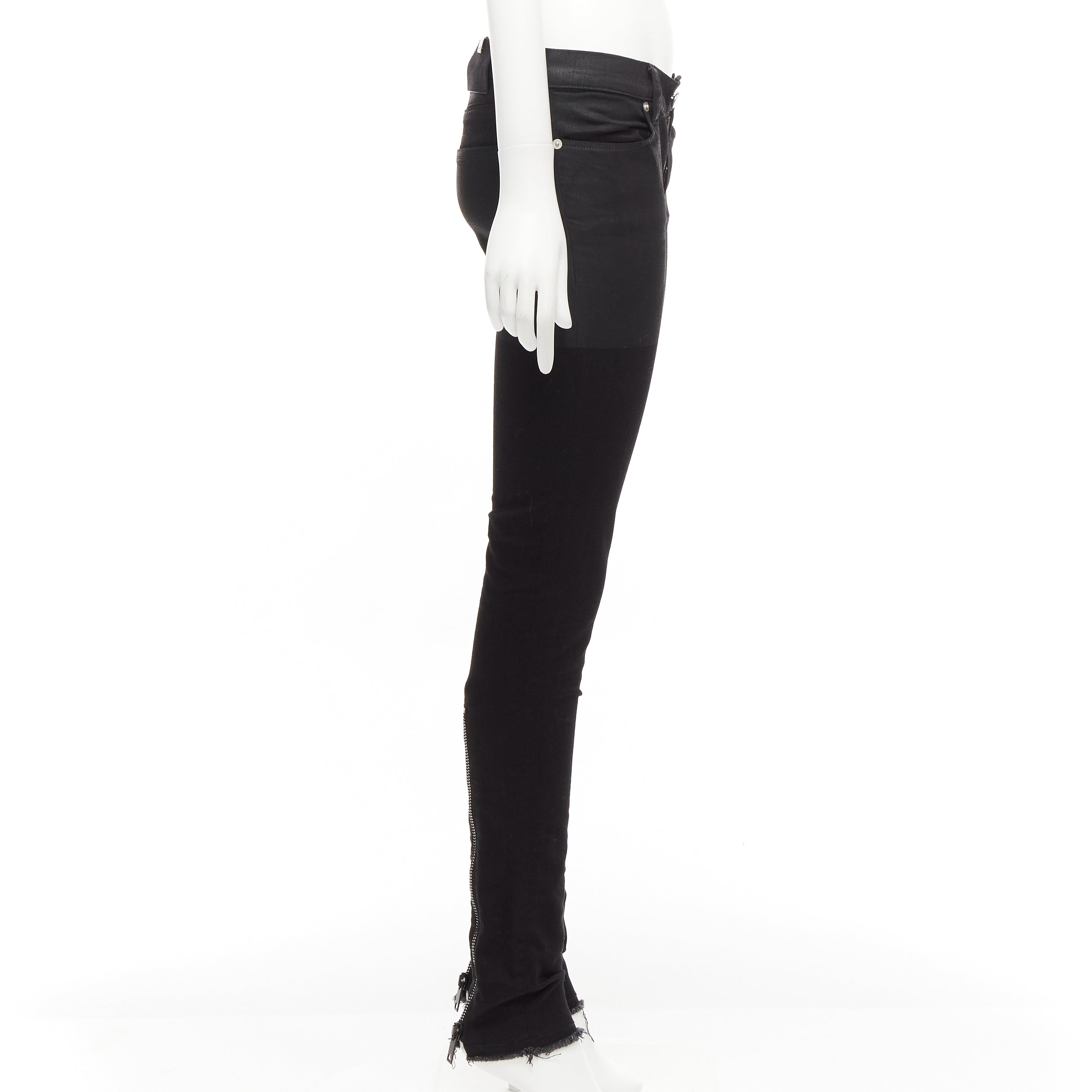 Alyx Black Fray Skinny Jeans - 4