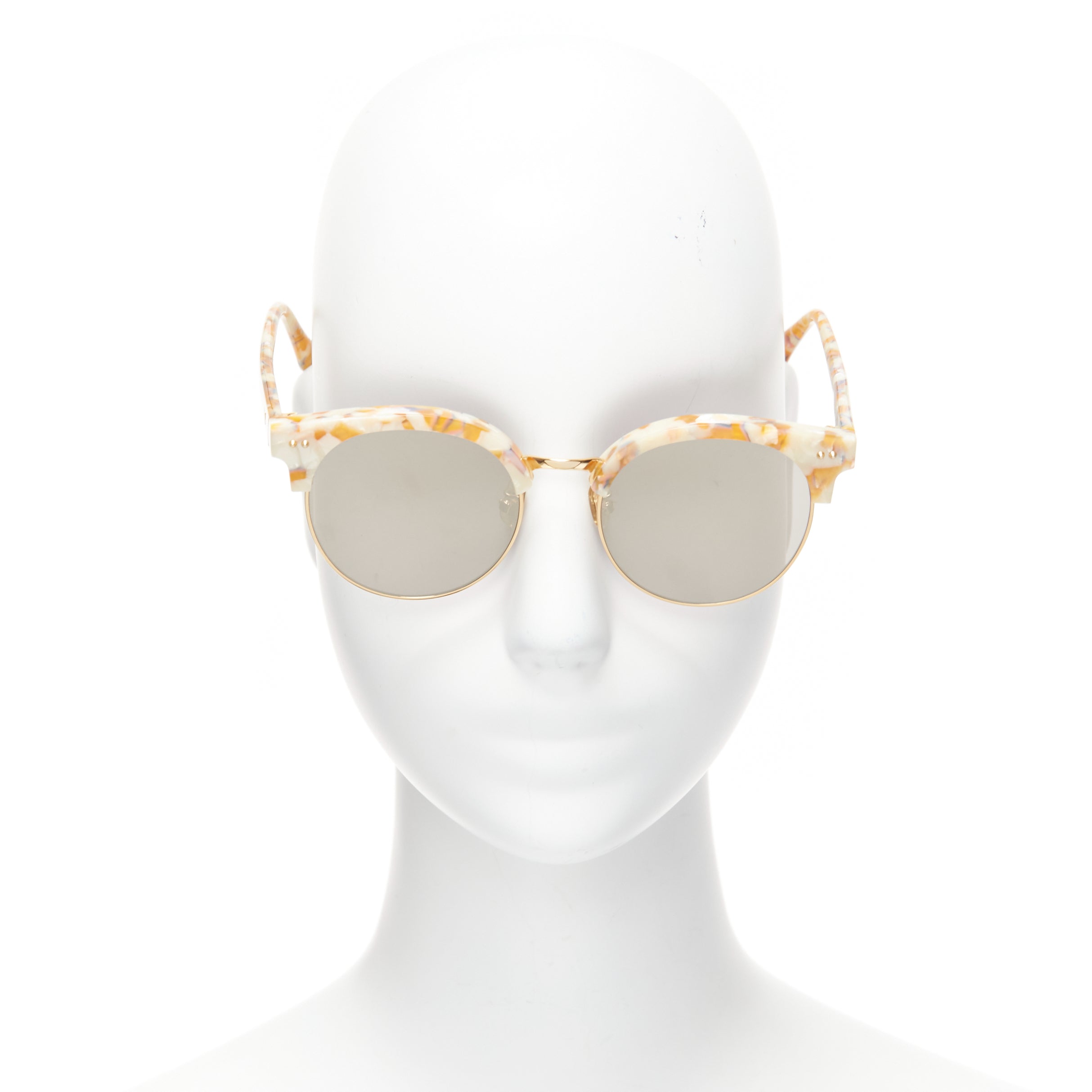 Gentle Monster Reflective Cateye Glasses