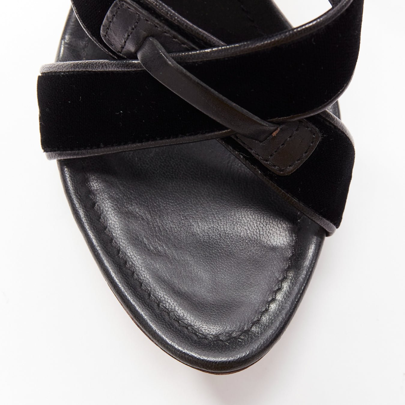 Yves Saint Laurent Claw Fur Platforms - Detail 1