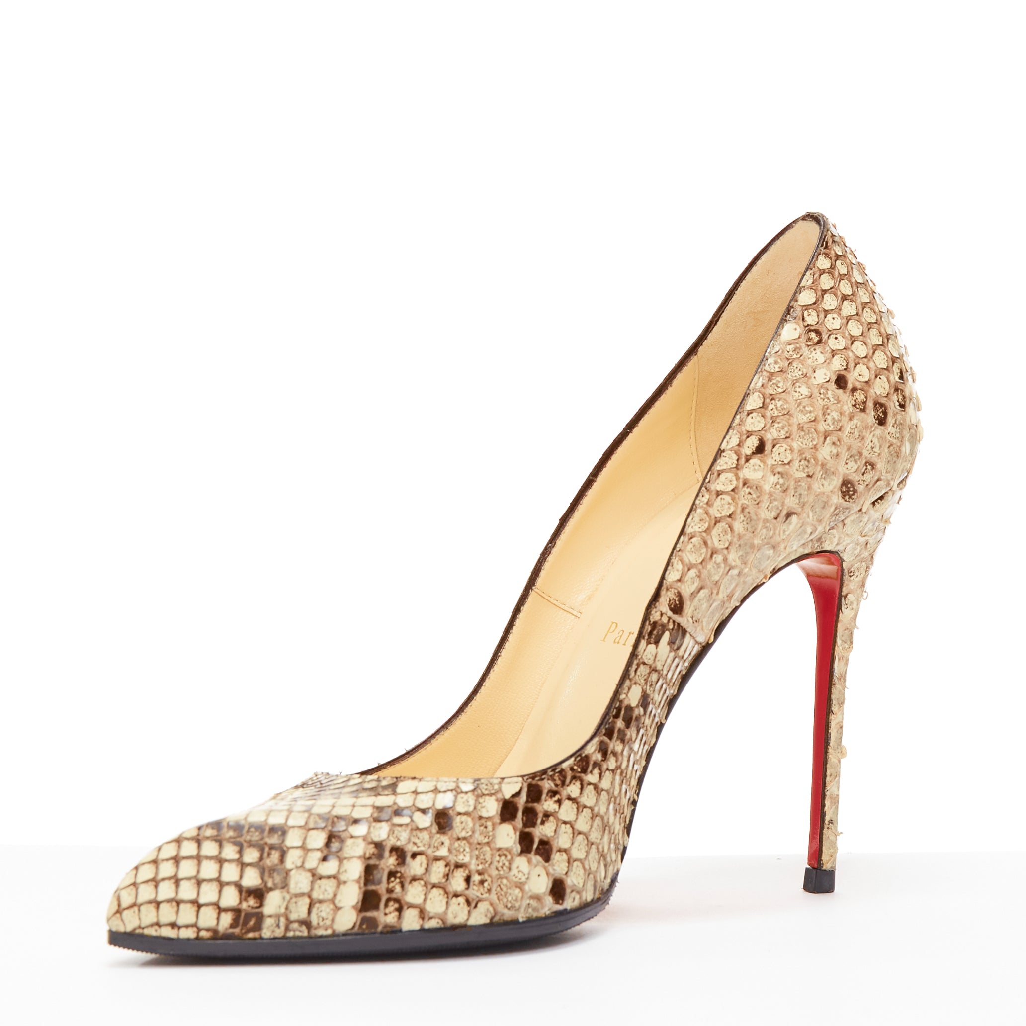 Christian Louboutin Scaled Stiletto Pumps - 4
