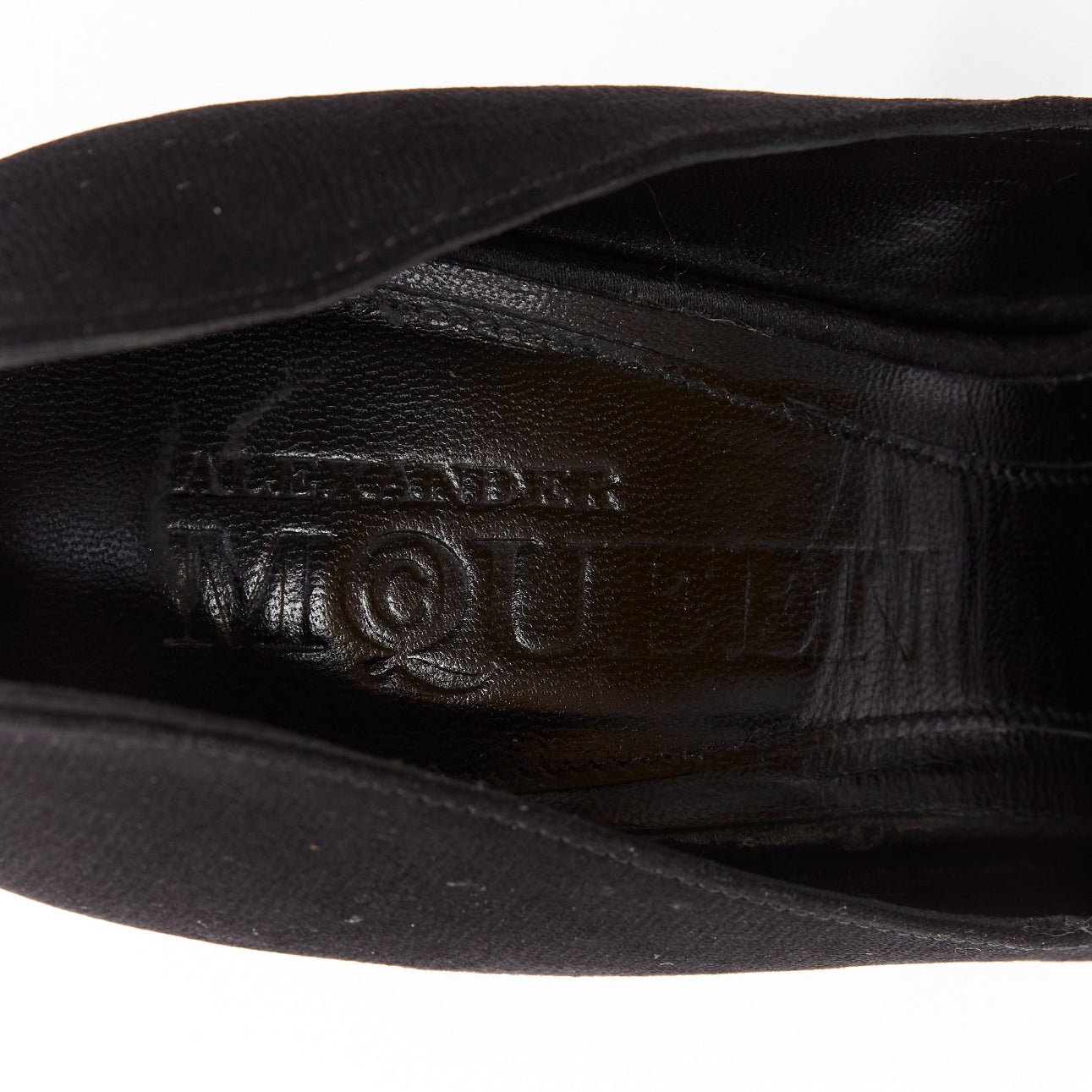 Alexander Mcqueen Lucite Dagger Heels - Image 11