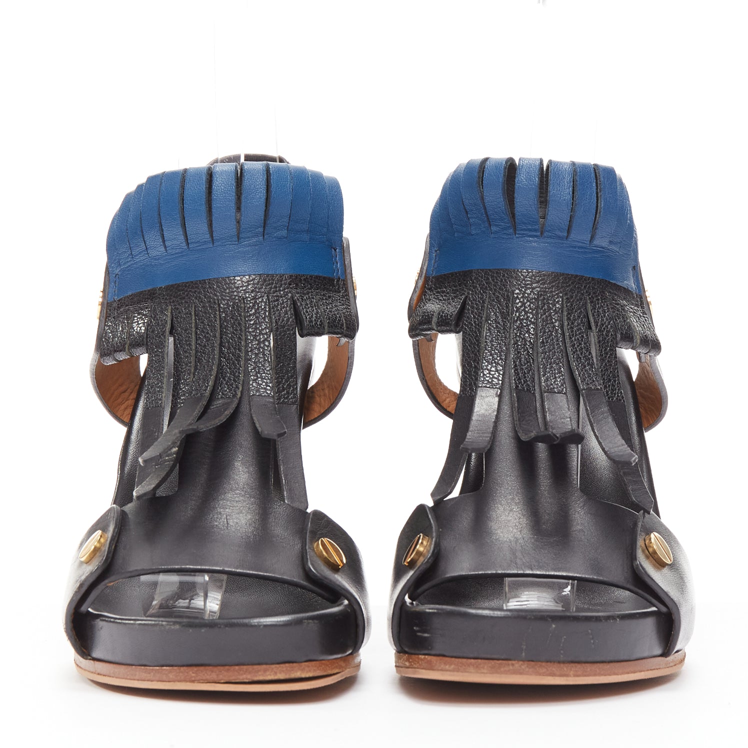 Chloe Fringe Grommet Sandals - Image 6