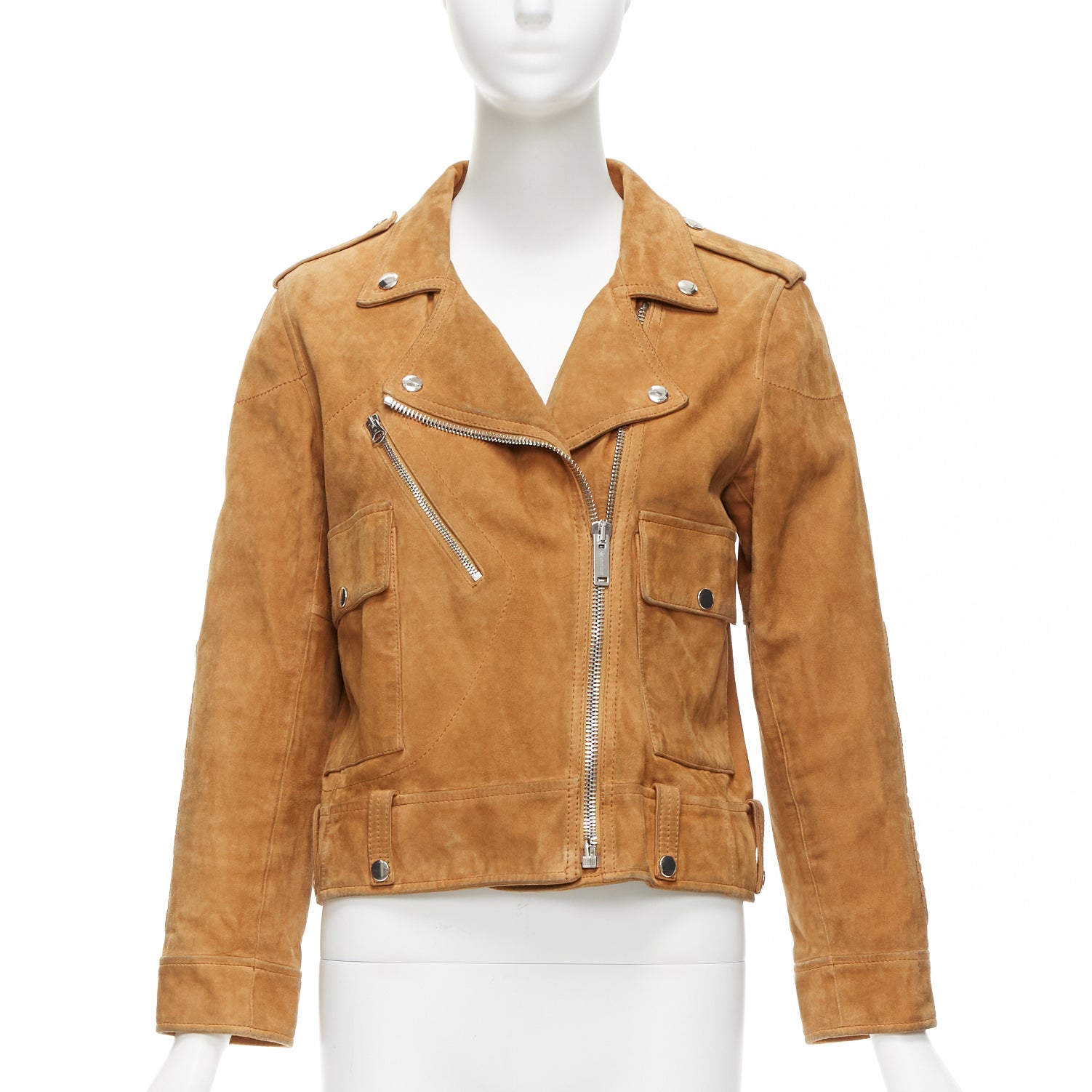 Golden Goose Distressed Suede Jacket - Image 6