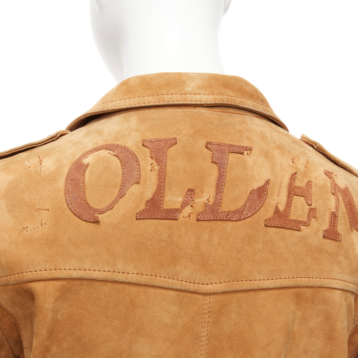 Golden Goose Distressed Suede Jacket - Detail 2