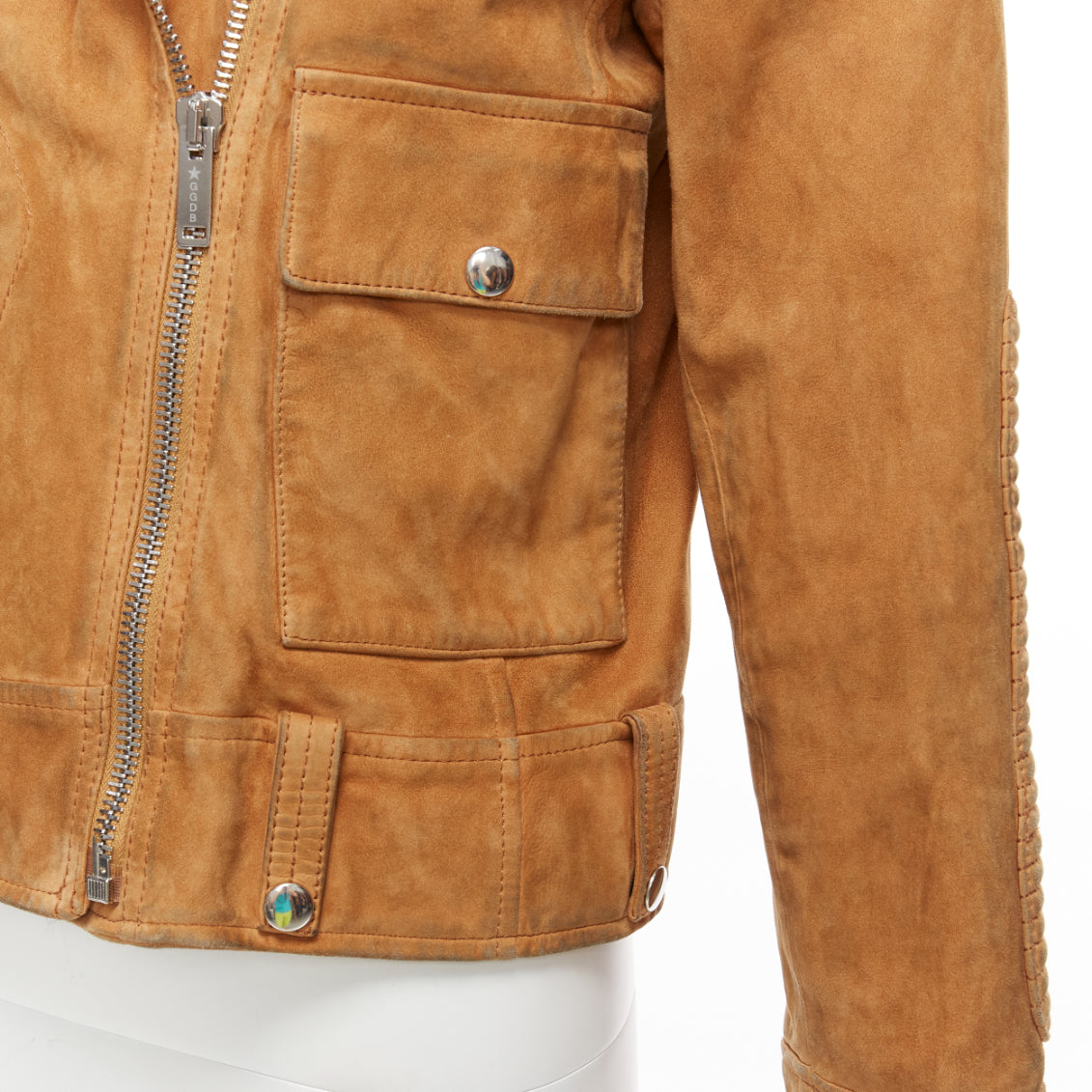 Golden Goose Distressed Suede Jacket - Image 10
