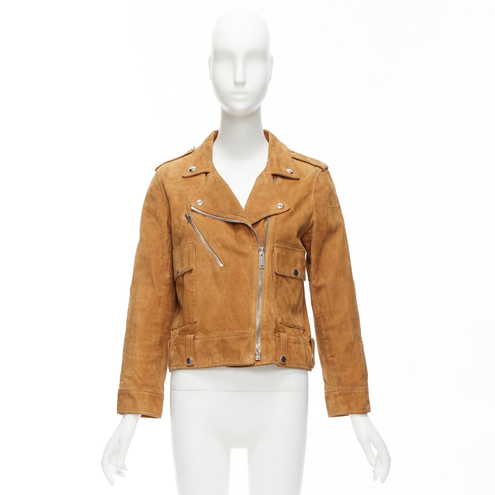 Golden Goose Distressed Suede Jacket - Image 12