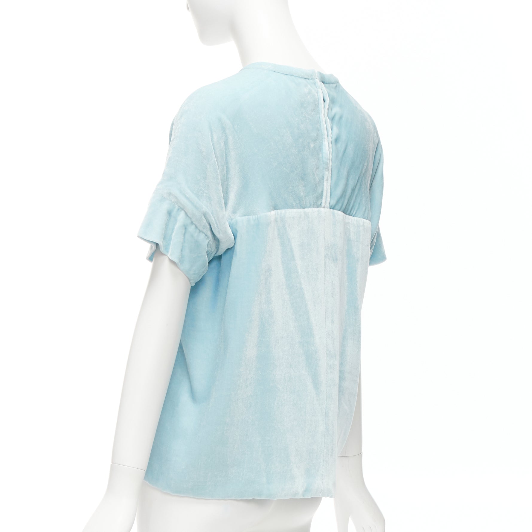 Marc Jacobs Velvet Darted Top - Back view
