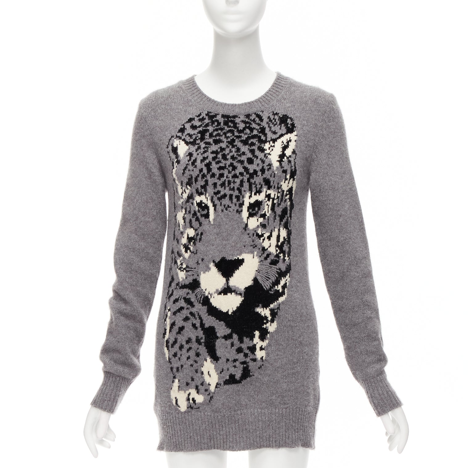 Stella Mccartney Leopard Knit Dress