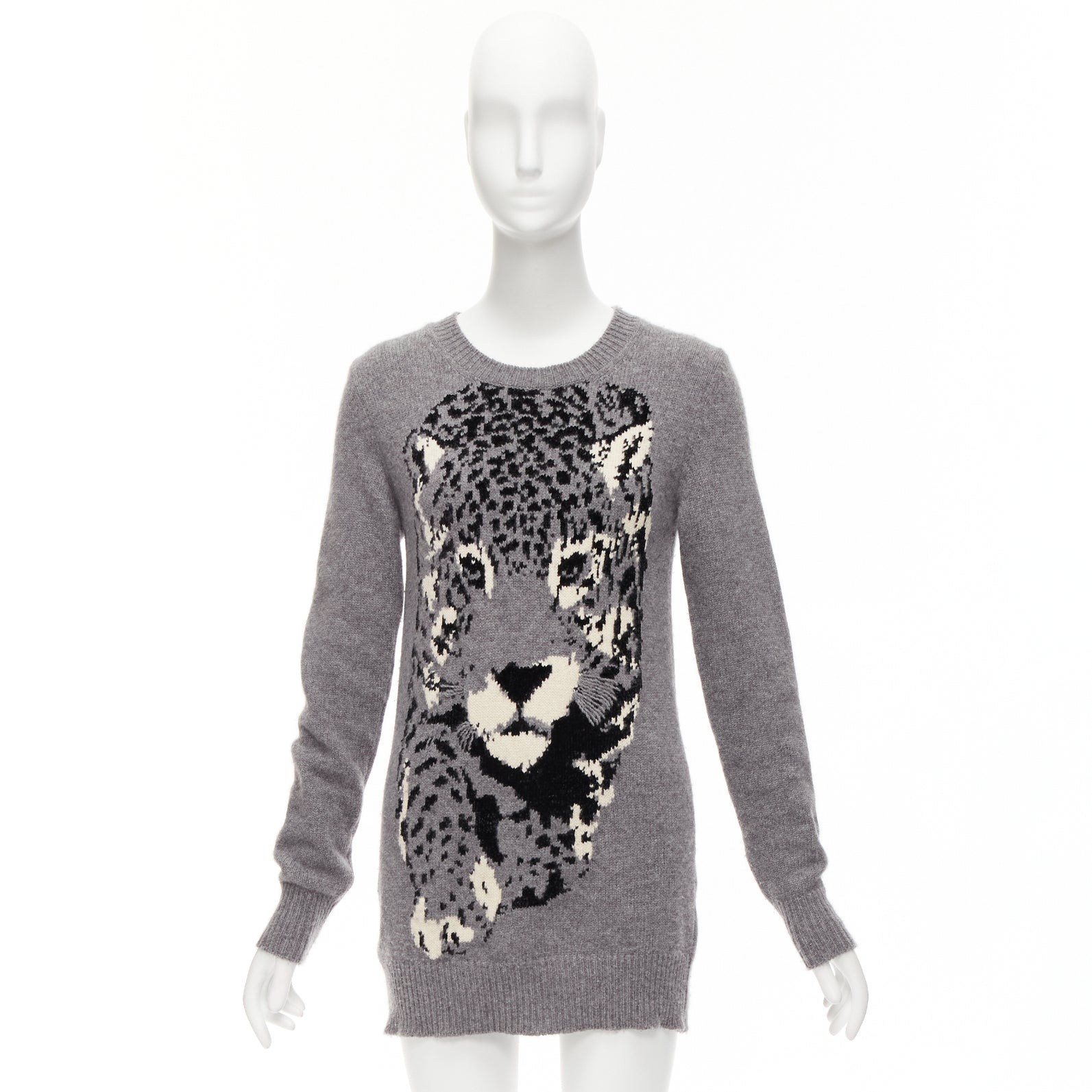 Stella Mccartney Leopard Knit Dress - Image 11