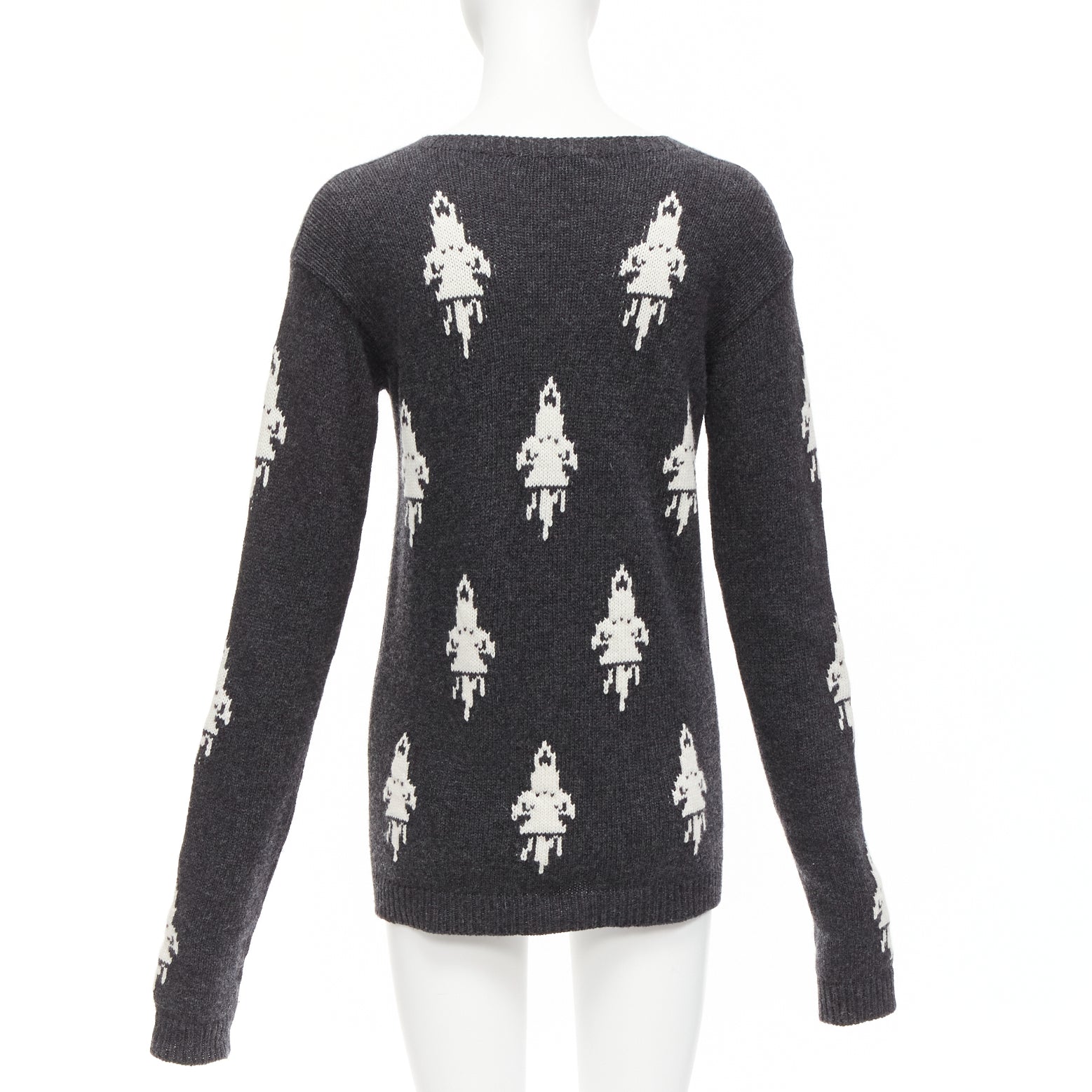Prada Rocket Intarsia Sweater - Side view