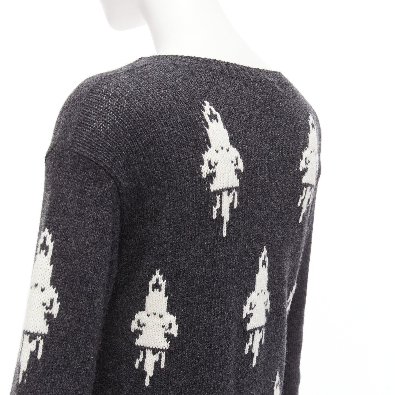 Prada Rocket Intarsia Sweater - Detail 2