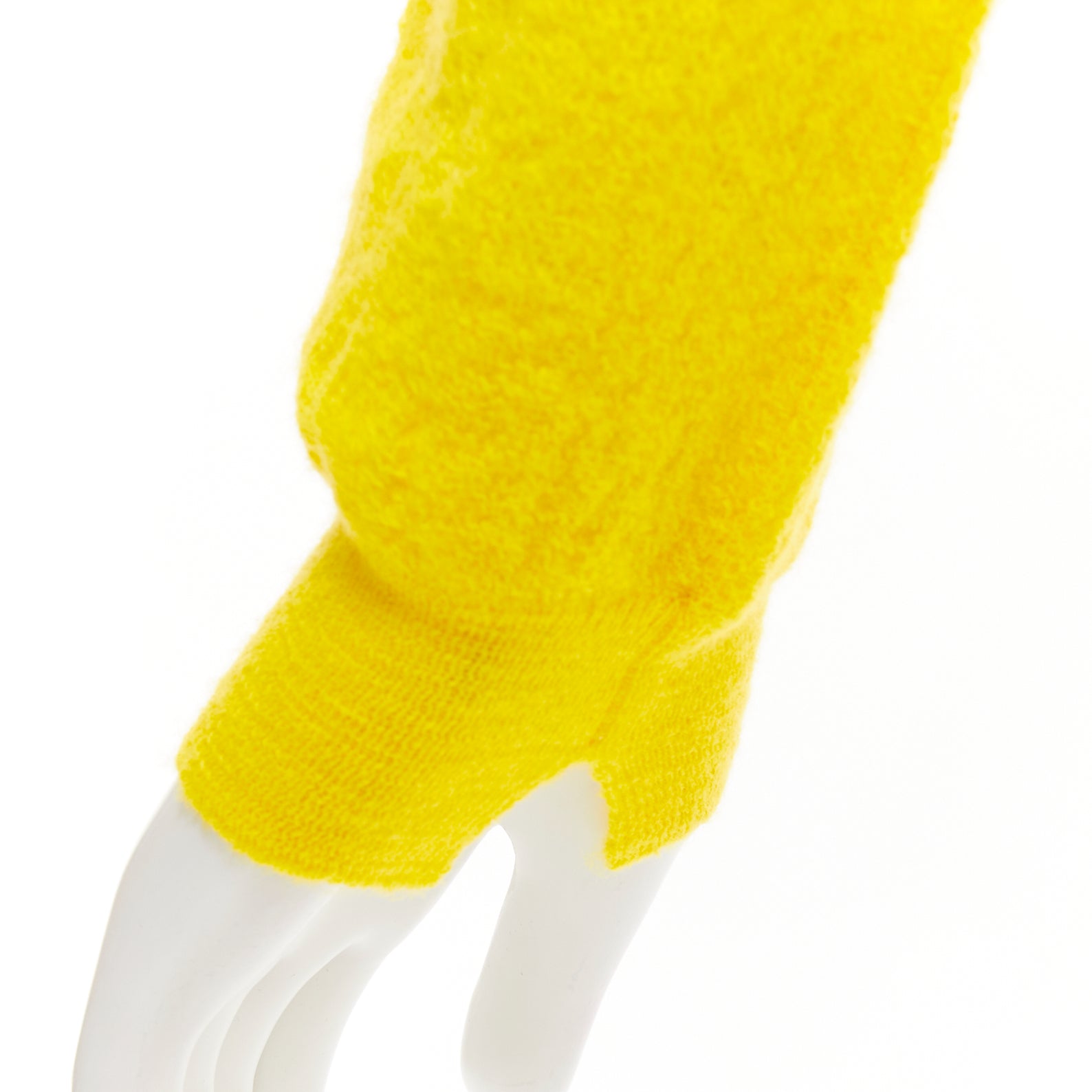 Celine Yellow Crew Neck Sweater - Back view