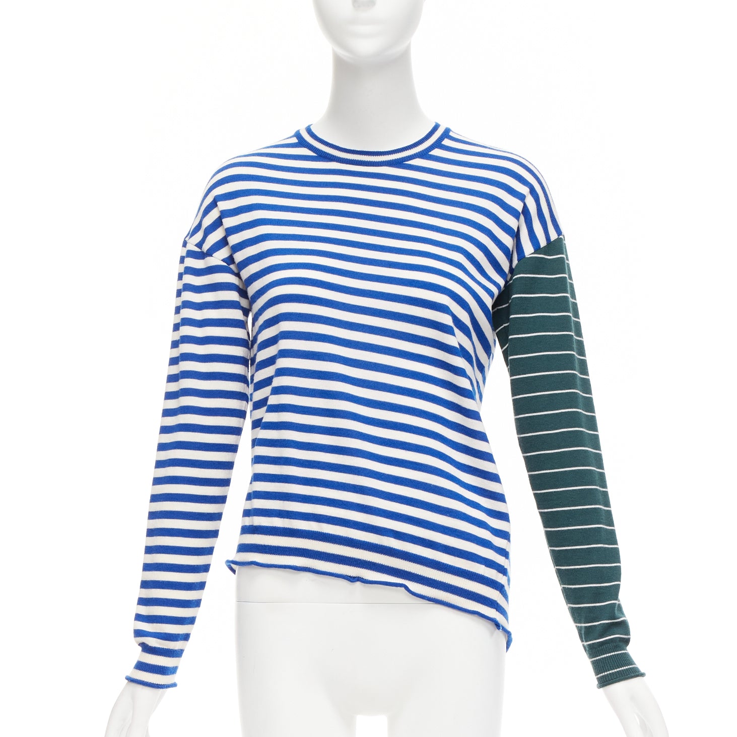Ports 1961 Striped Asymmetric Sweater