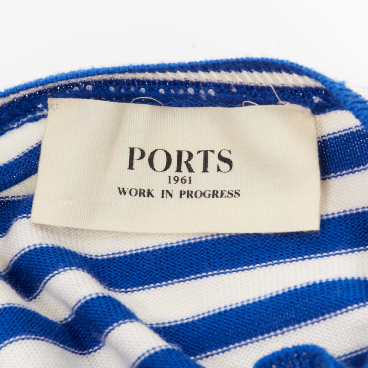 Ports 1961 Striped Asymmetric Sweater - Image 10
