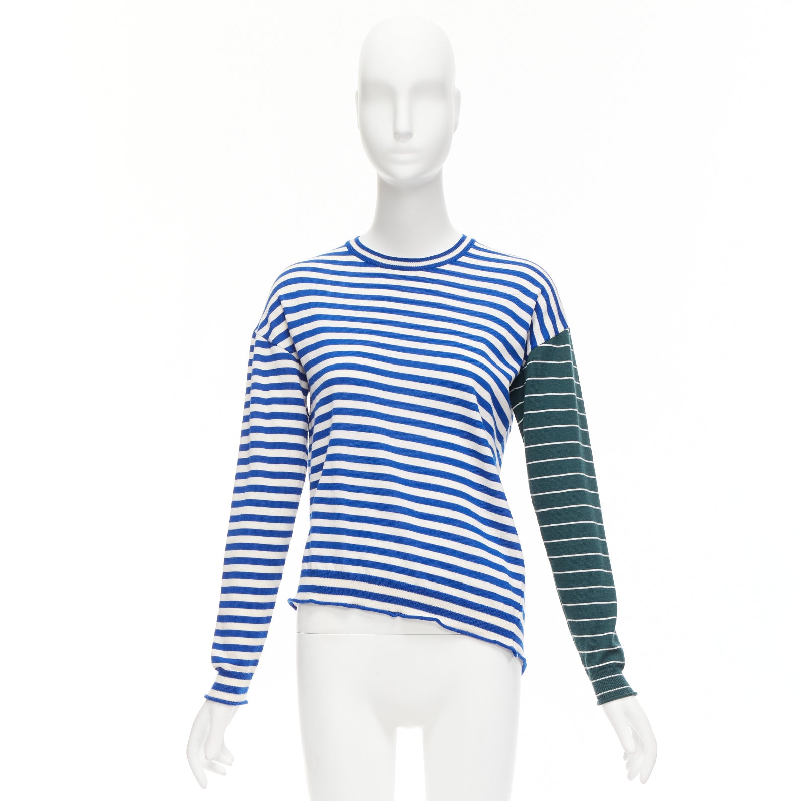 Ports 1961 Striped Asymmetric Sweater - Image 11