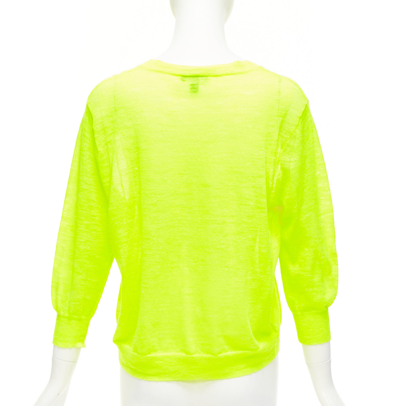 J.crew Neon V Neck Pullover - Side view