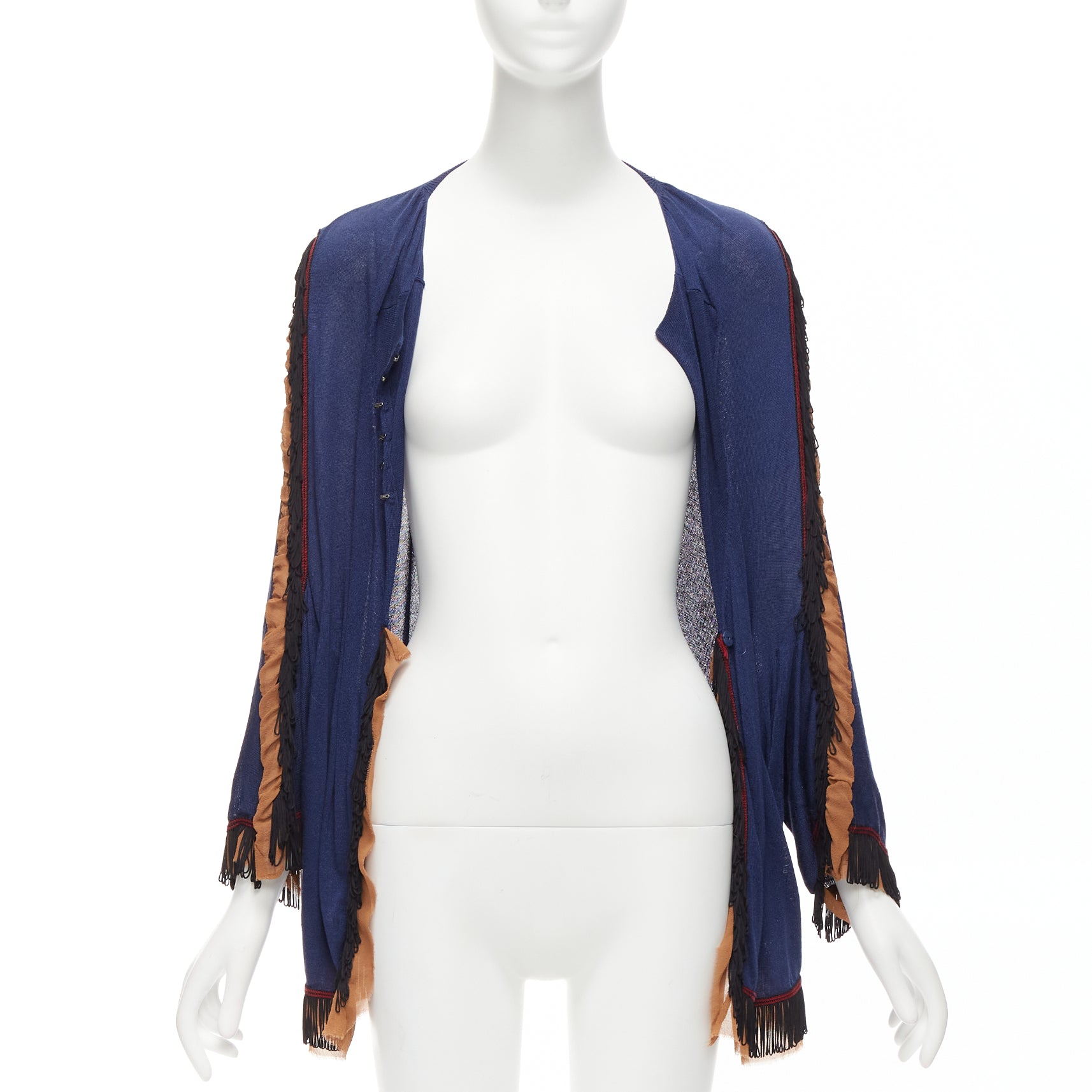 Toga Archives Loop Fringe Cardigan - Image 6