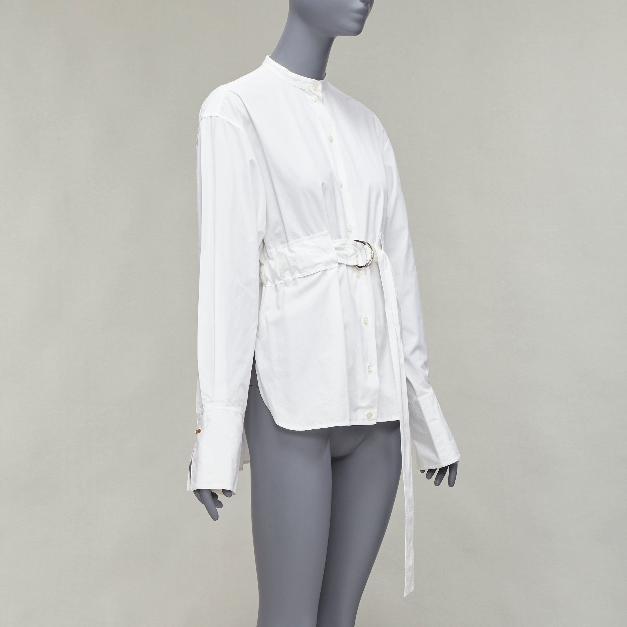 Celine D Ring Belt Shirt - Image 6
