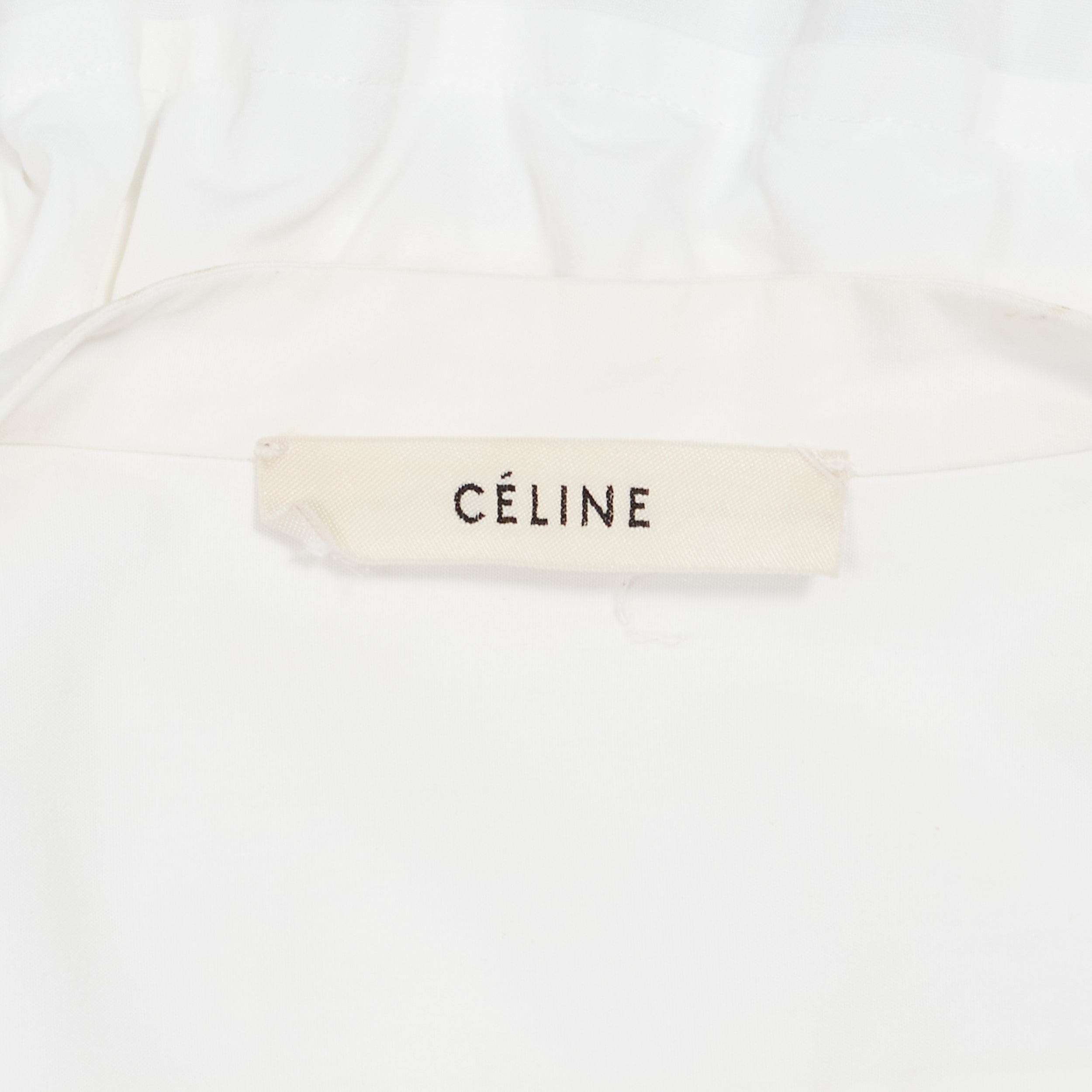 Celine D Ring Belt Shirt - Image 12