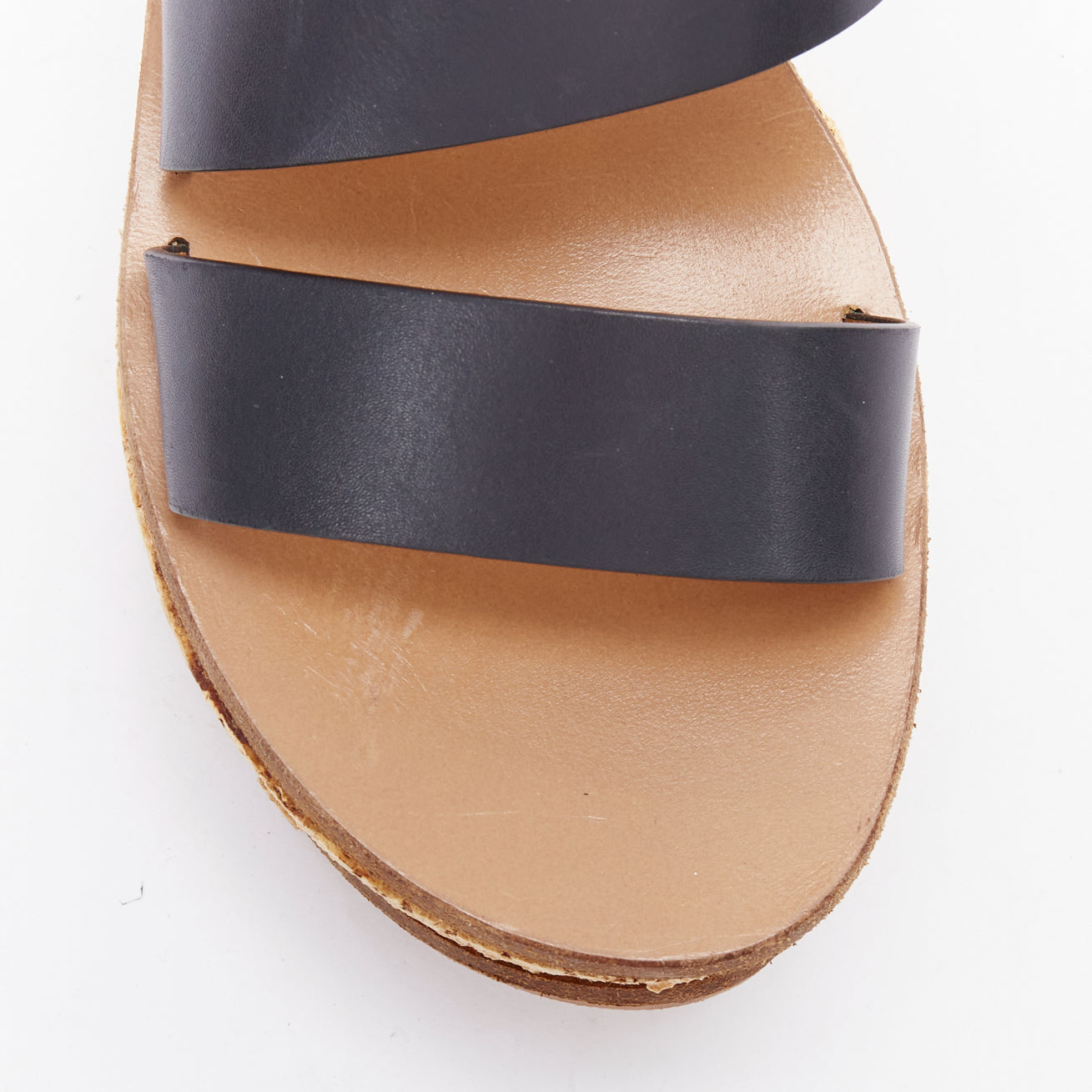 Chloe Cork Wedge Sandals - Detail 1