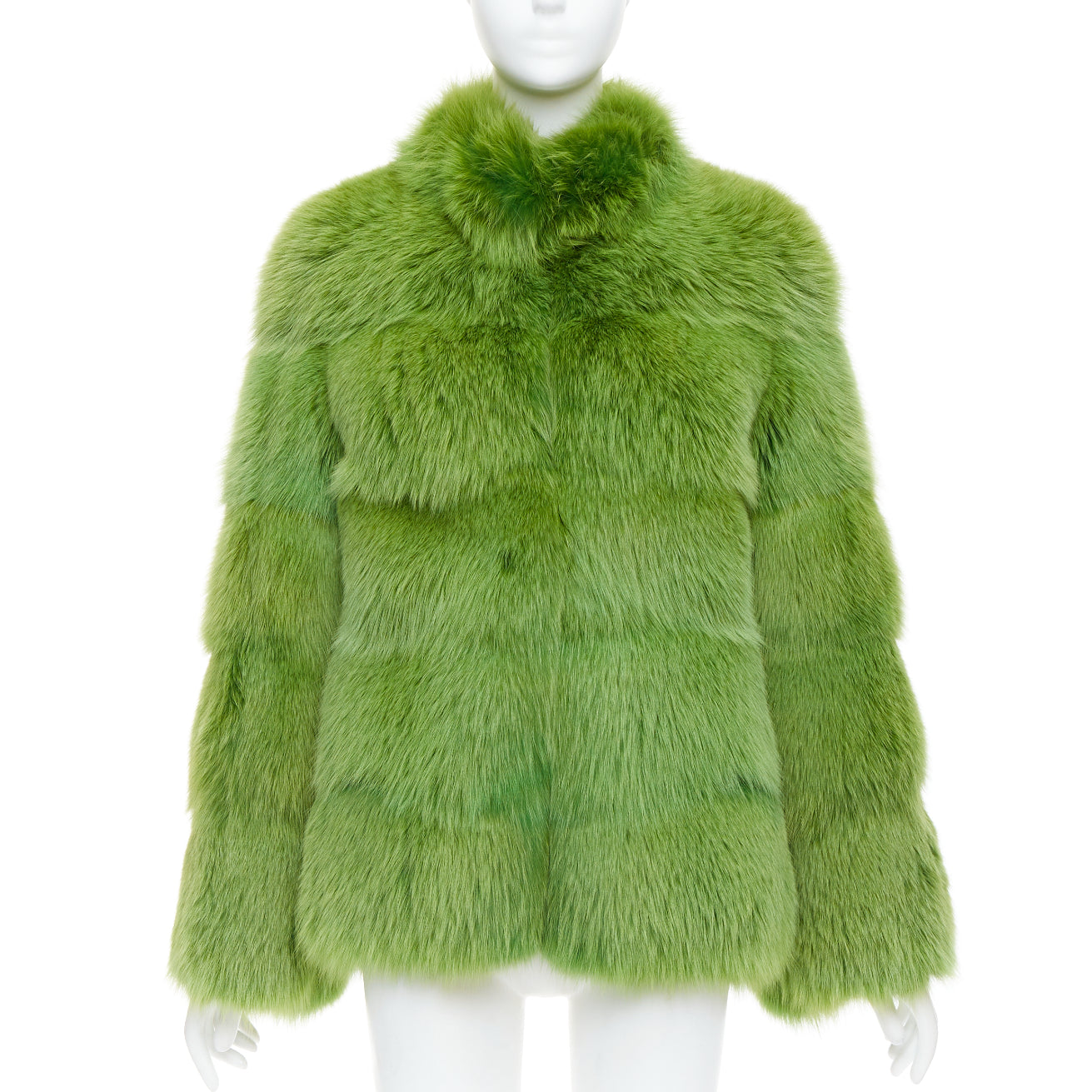 Emilio Pucci Green Dyed Short Coat
