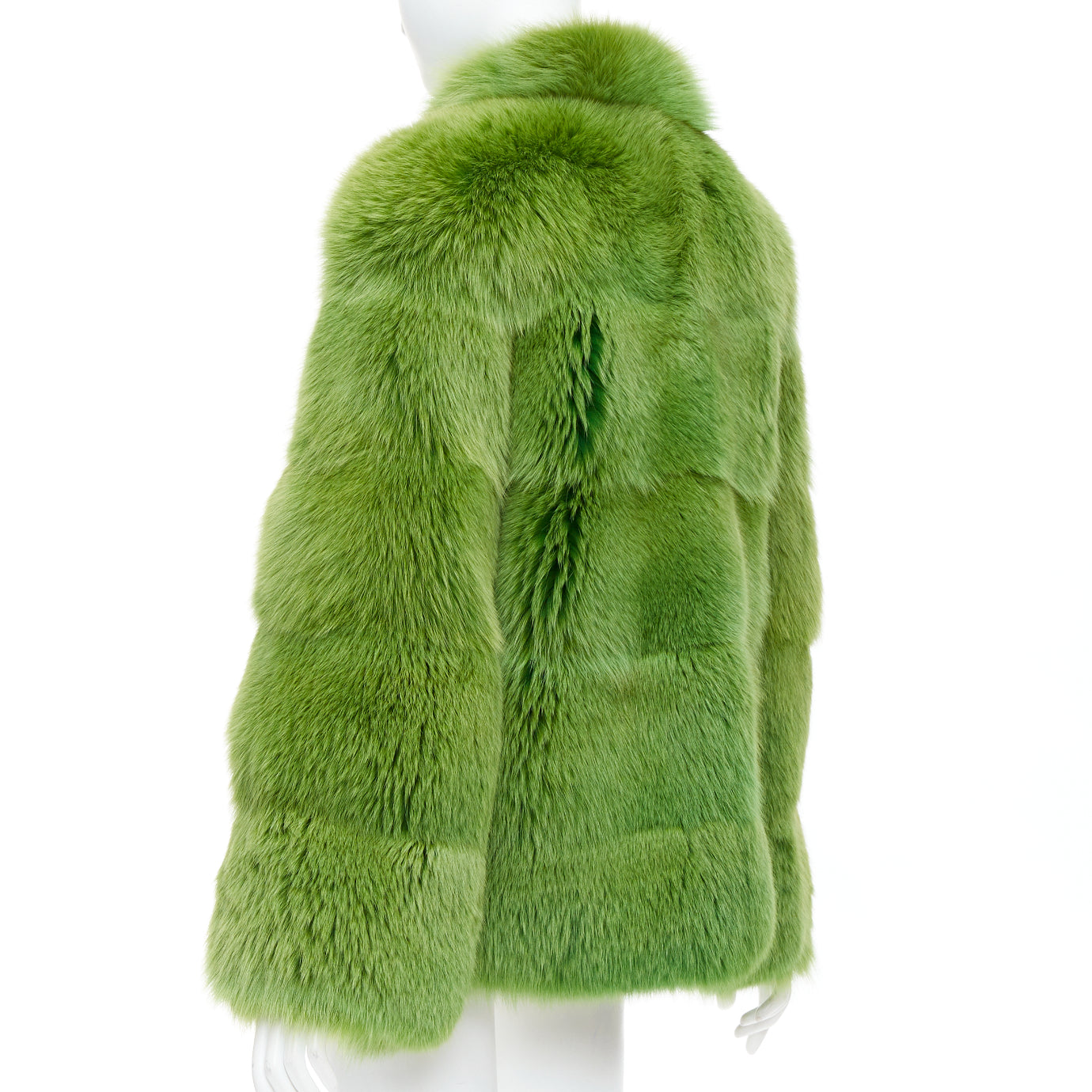 Emilio Pucci Green Dyed Short Coat - Detail 2