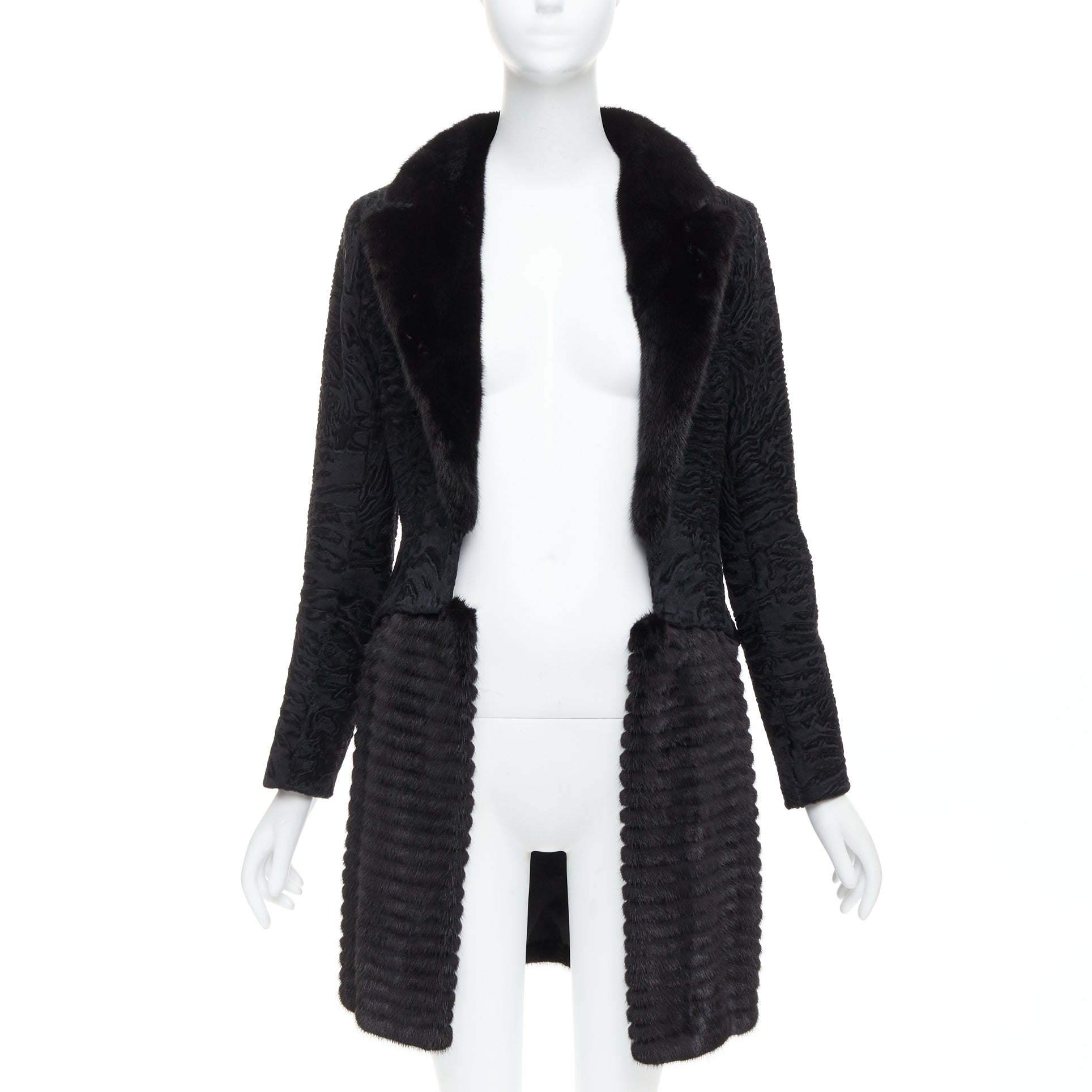 Dior Black Mink Fur Coat - Image 6