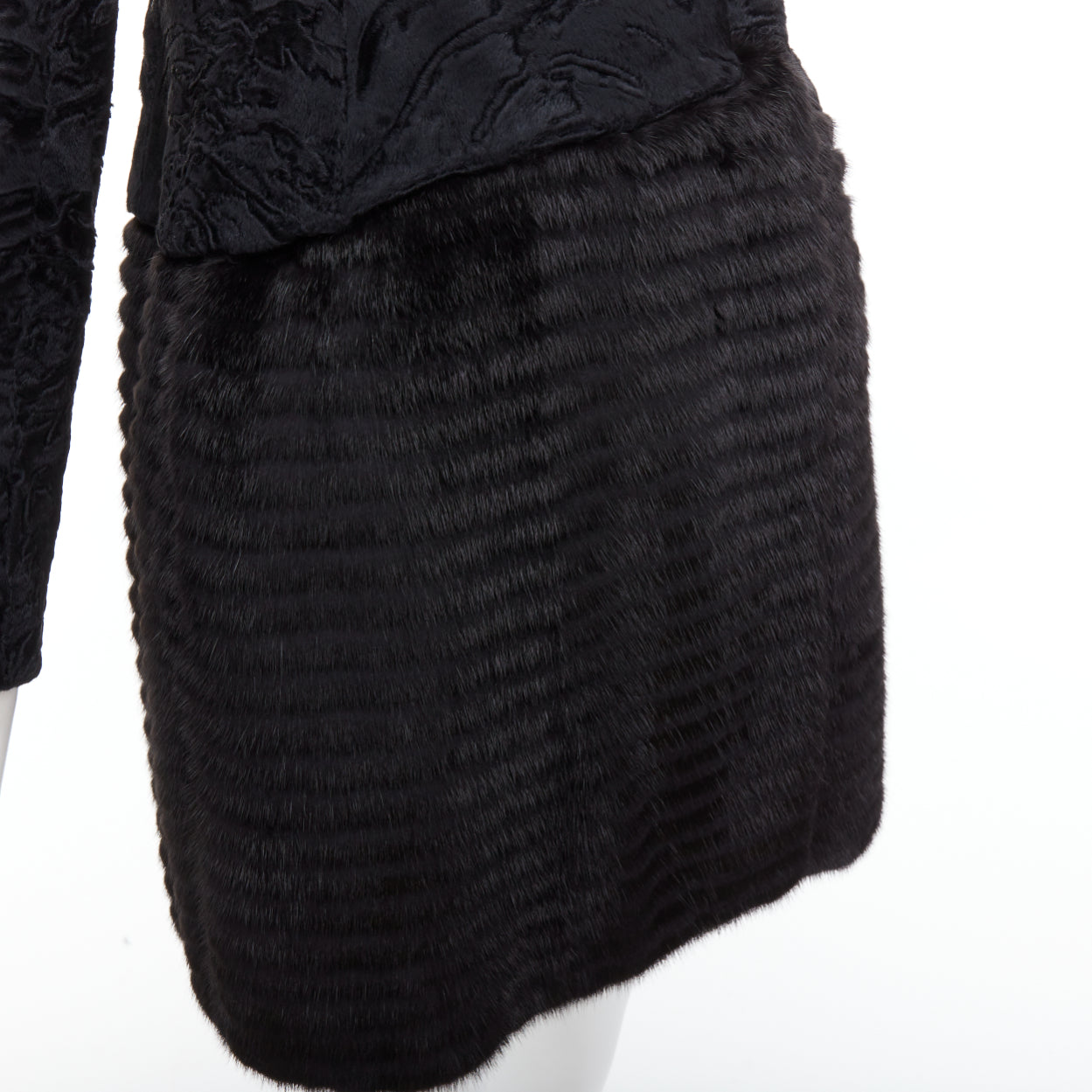 Dior Black Mink Fur Coat - Image 10