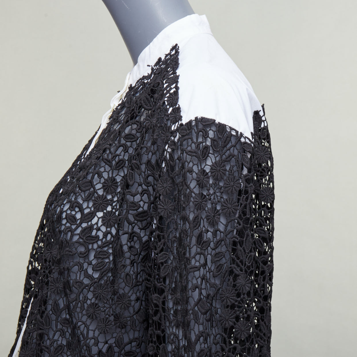 Jw Anderson Lace Insert Shirt - Back view