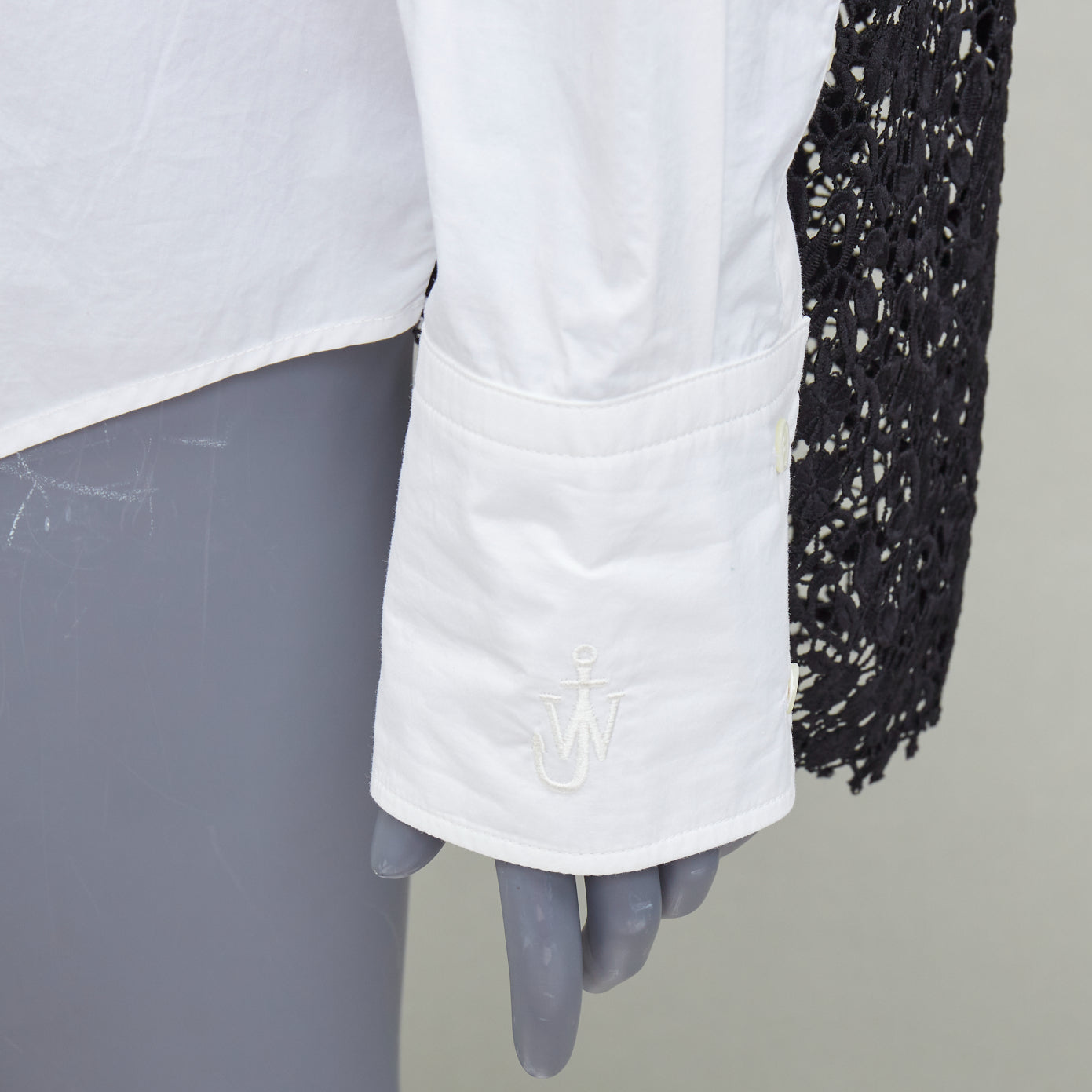 Jw Anderson Lace Insert Shirt - Detail 2