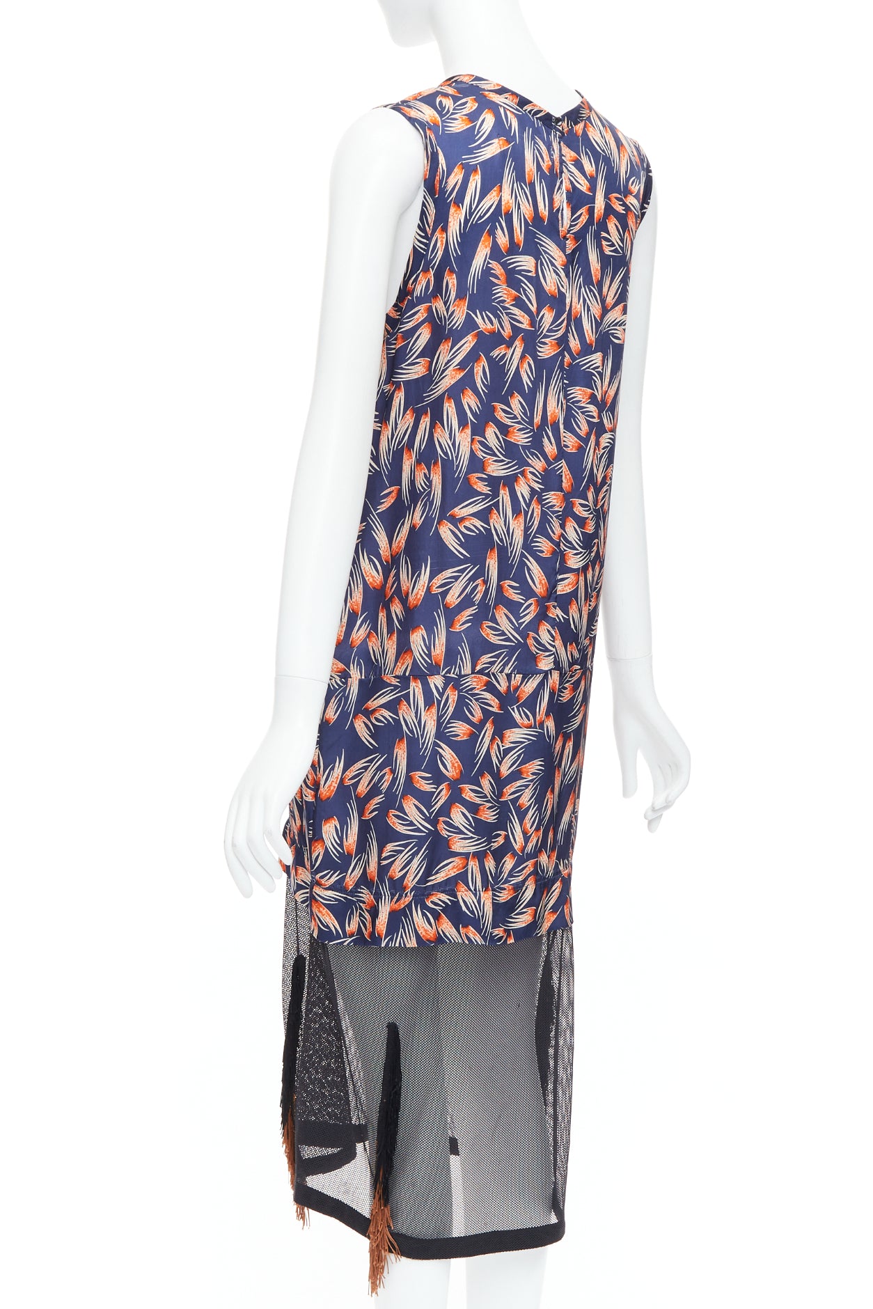 Toga Archives Tropical Fringe Dress - Detail 1