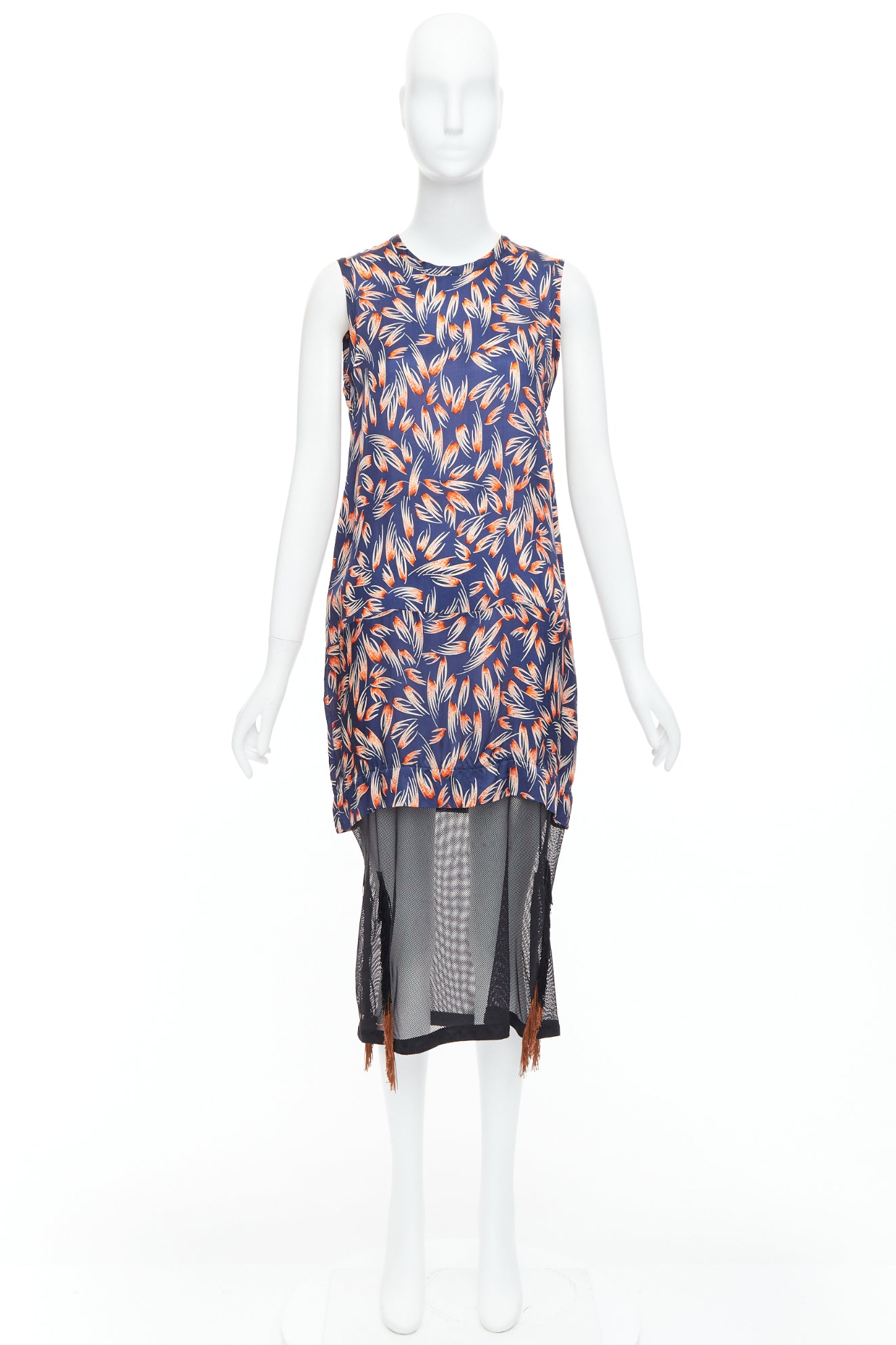 Toga Archives Tropical Fringe Dress - Image 11