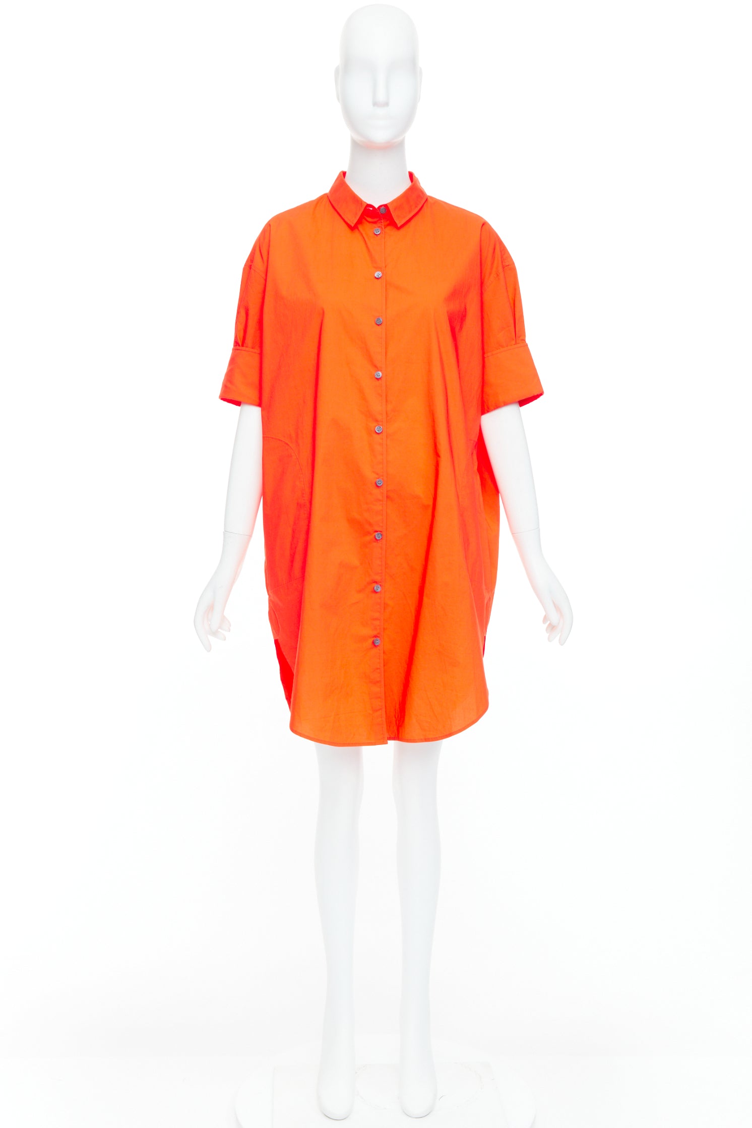 Acne Studios Neon Shirt Dress - Image 11