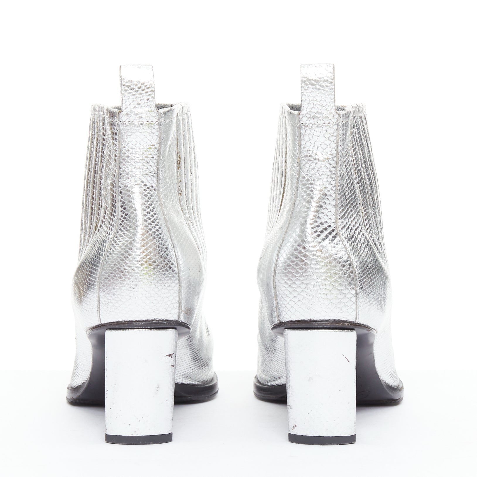 Roger Vivier Cone Heel Point Boots - Side view