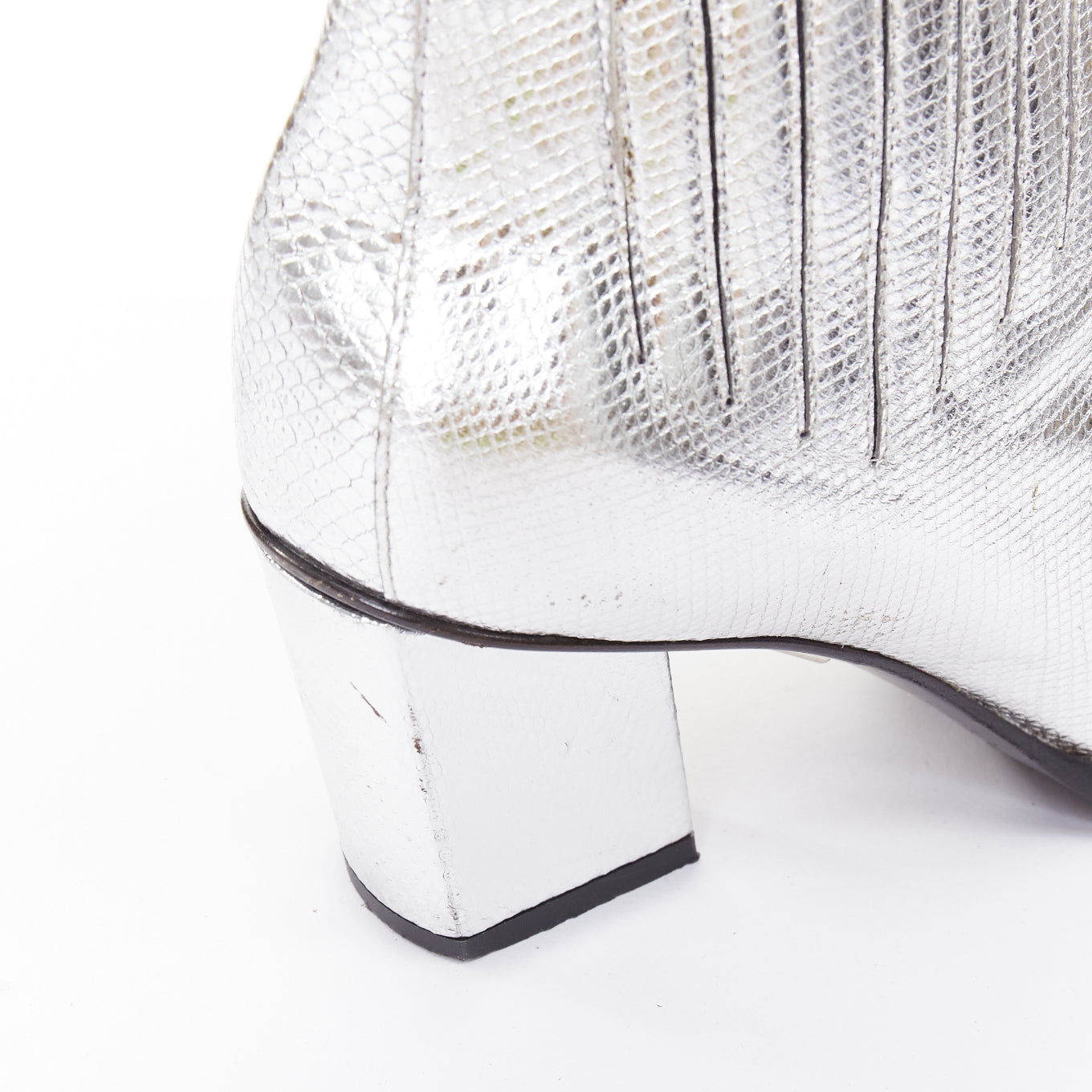 Roger Vivier Cone Heel Point Boots - Image 10