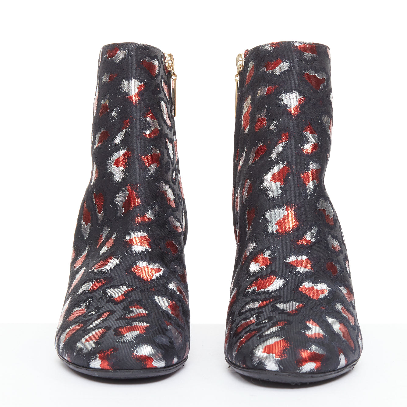 Saint Laurent Suede Sock Wooden Boots - Image 6