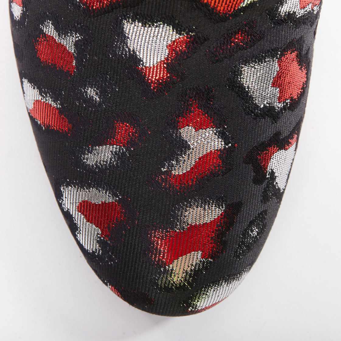 Saint Laurent Suede Sock Wooden Boots - Detail 1