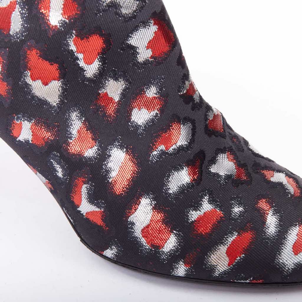 Saint Laurent Suede Sock Wooden Boots - Image 10