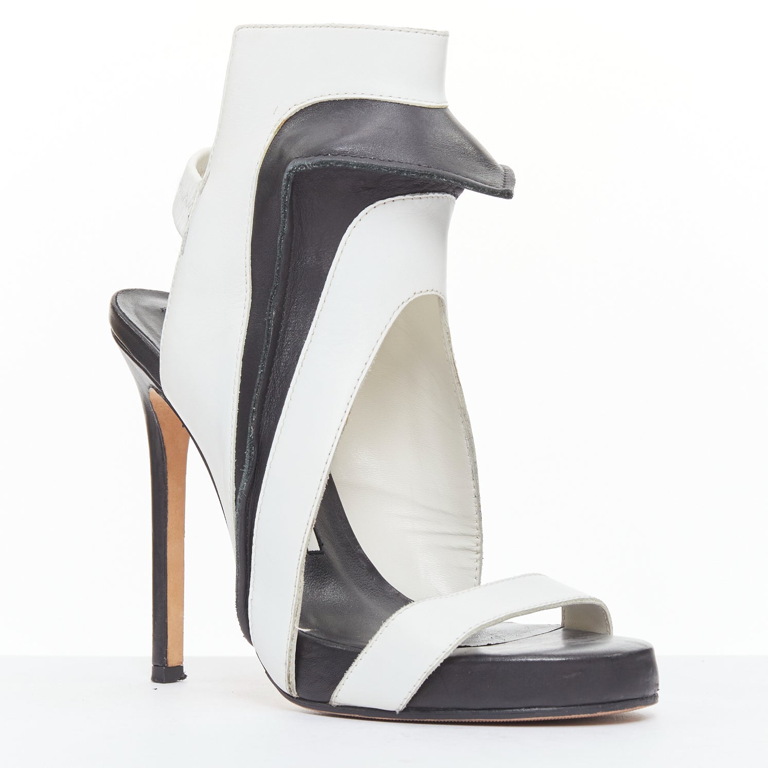 Camilla Skovgaard Ridged Cutout Sandals - Back view