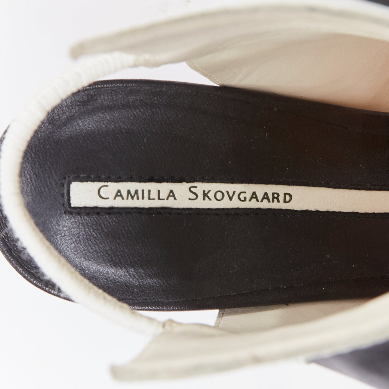 Camilla Skovgaard Ridged Cutout Sandals - Image 11