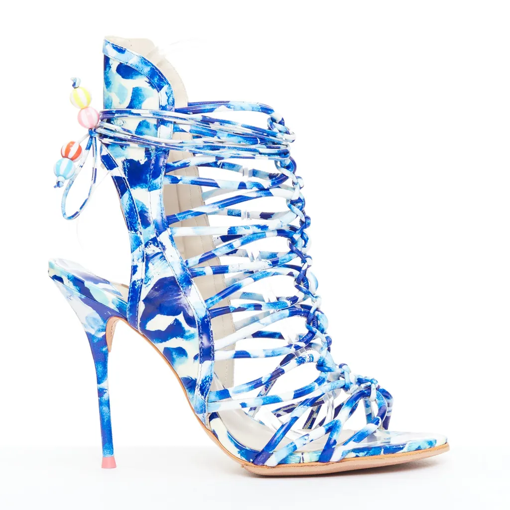 Sophia Webster Lacey Oceana Cage MultiColor Leather Very good - Front View