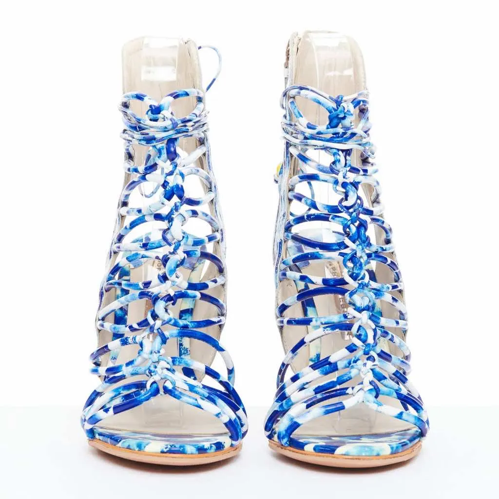 Sophia Webster Lacey Oceana Cage MultiColor Leather Very good - Inside View
