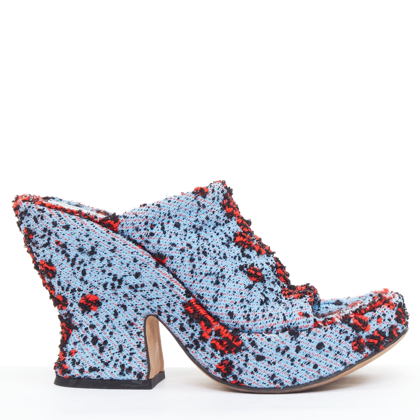 Bottega Veneta Boucle Platform Mules
