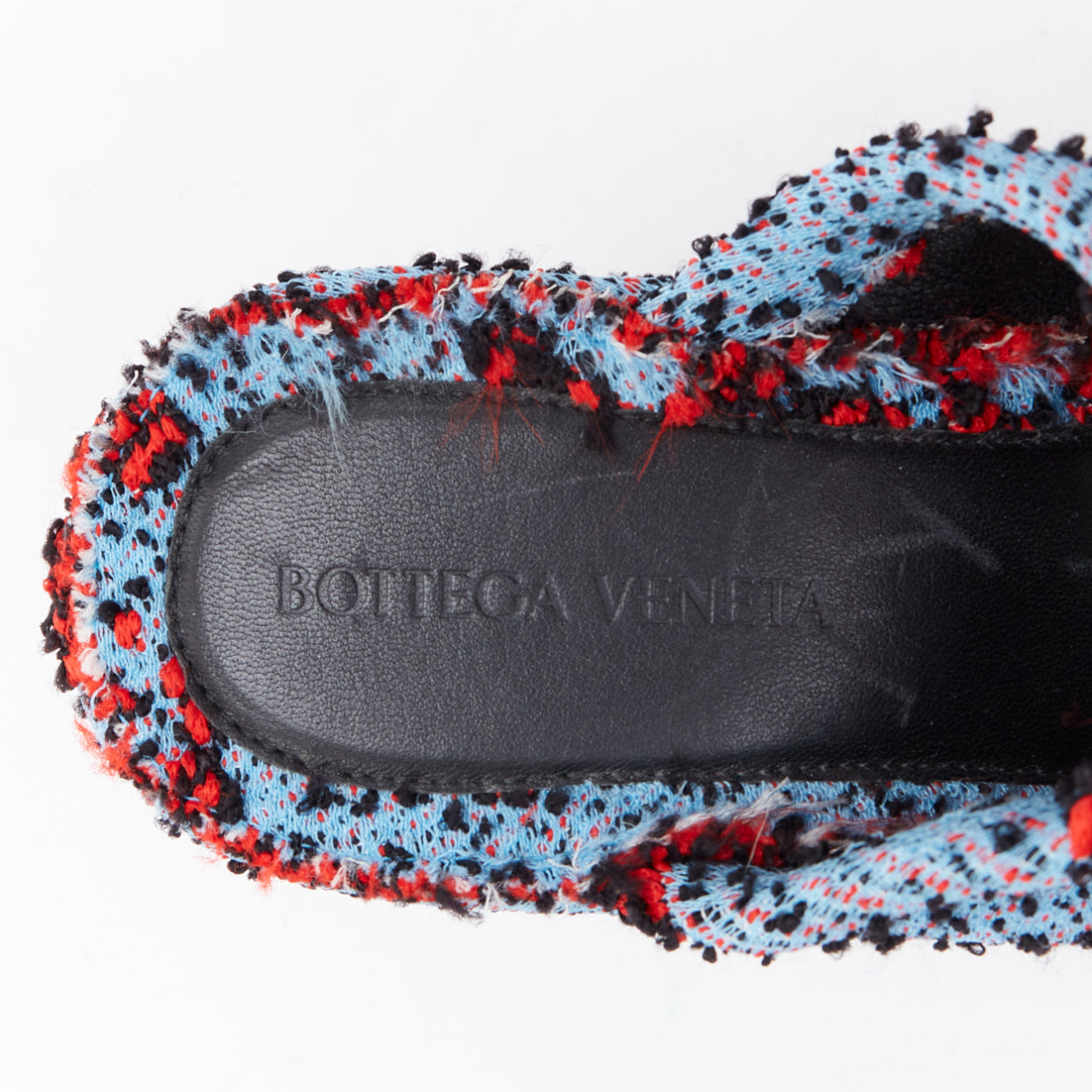 Bottega Veneta Boucle Platform Mules - Image 11