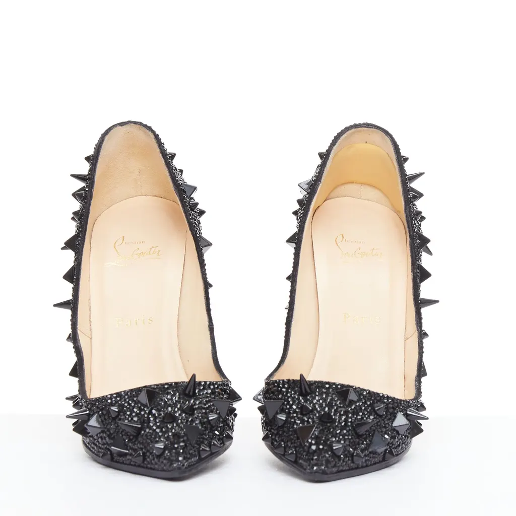 Christian Louboutin Pigalili Potpourri 120 Black Fair - Inside View