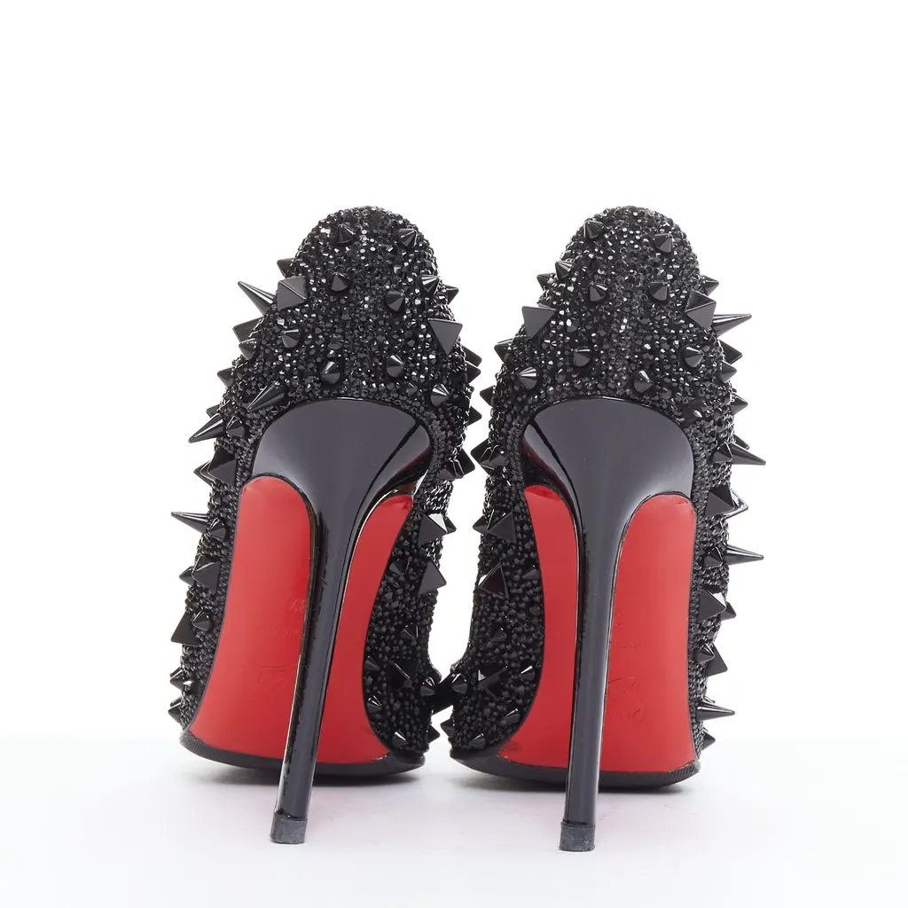Christian Louboutin Pigalili Potpourri 120 Black Fair - Box View