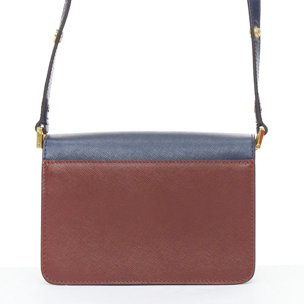 Marni Trunk Burgundy Leather Good - Box View