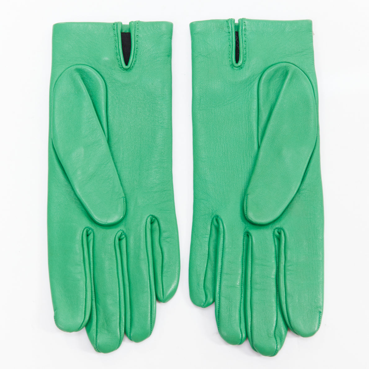 Hermès Pink Stud Gloves - Back view