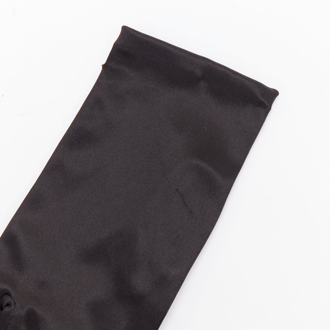 Giorgio Armani Cuff Satin Gloves - 4