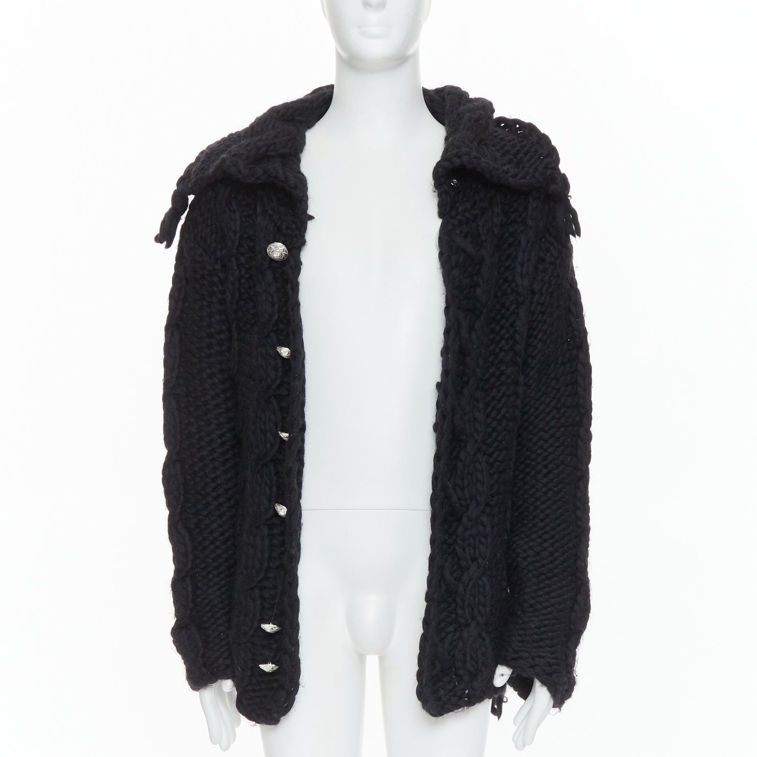 Dolce & Gabbana Chunky Knit Cardigan - Image 6